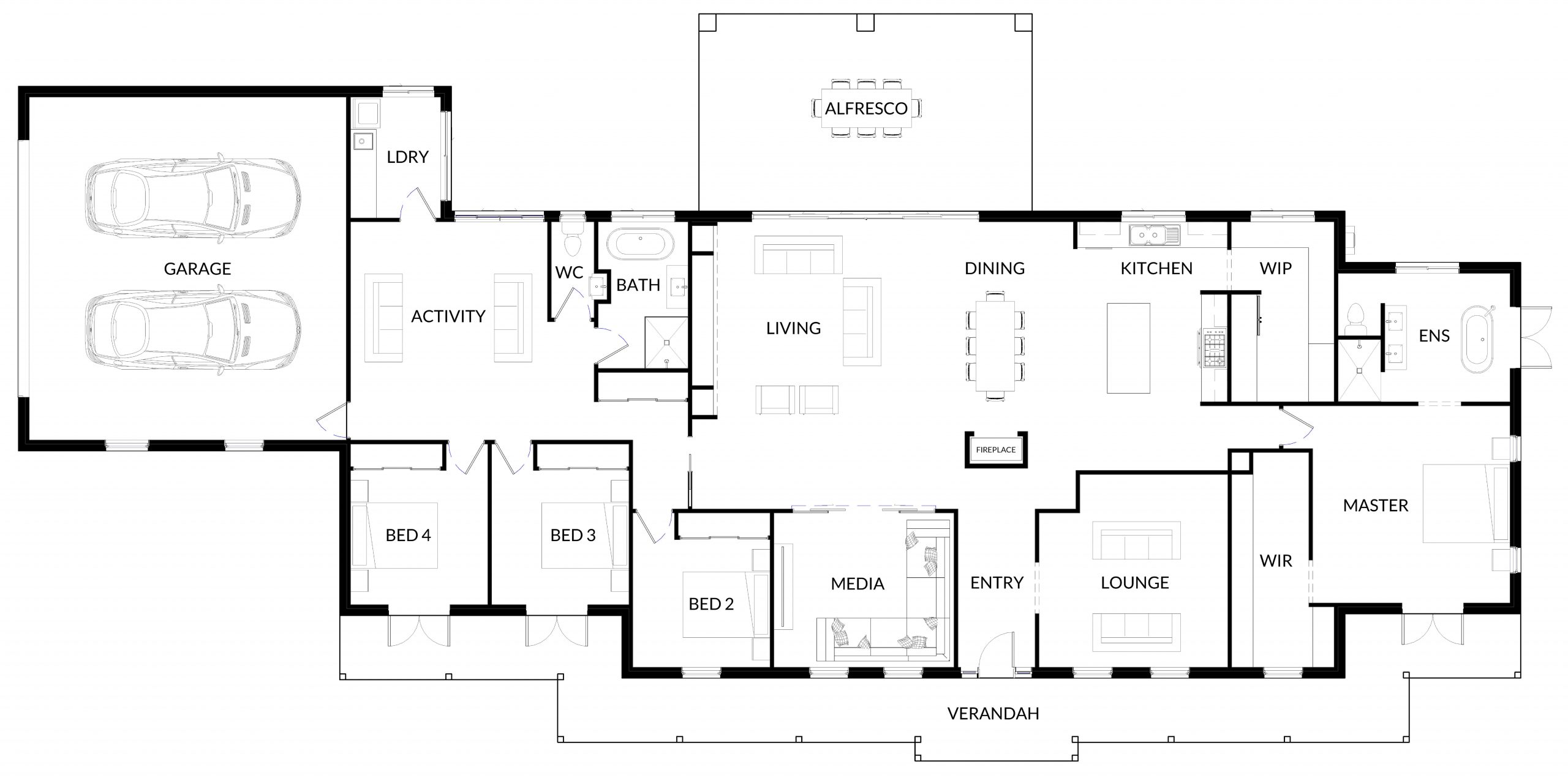 Augusta 436 - floor plan